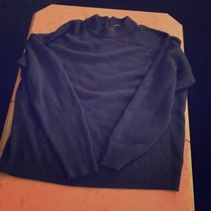 Karen Scott Petite blue sweater